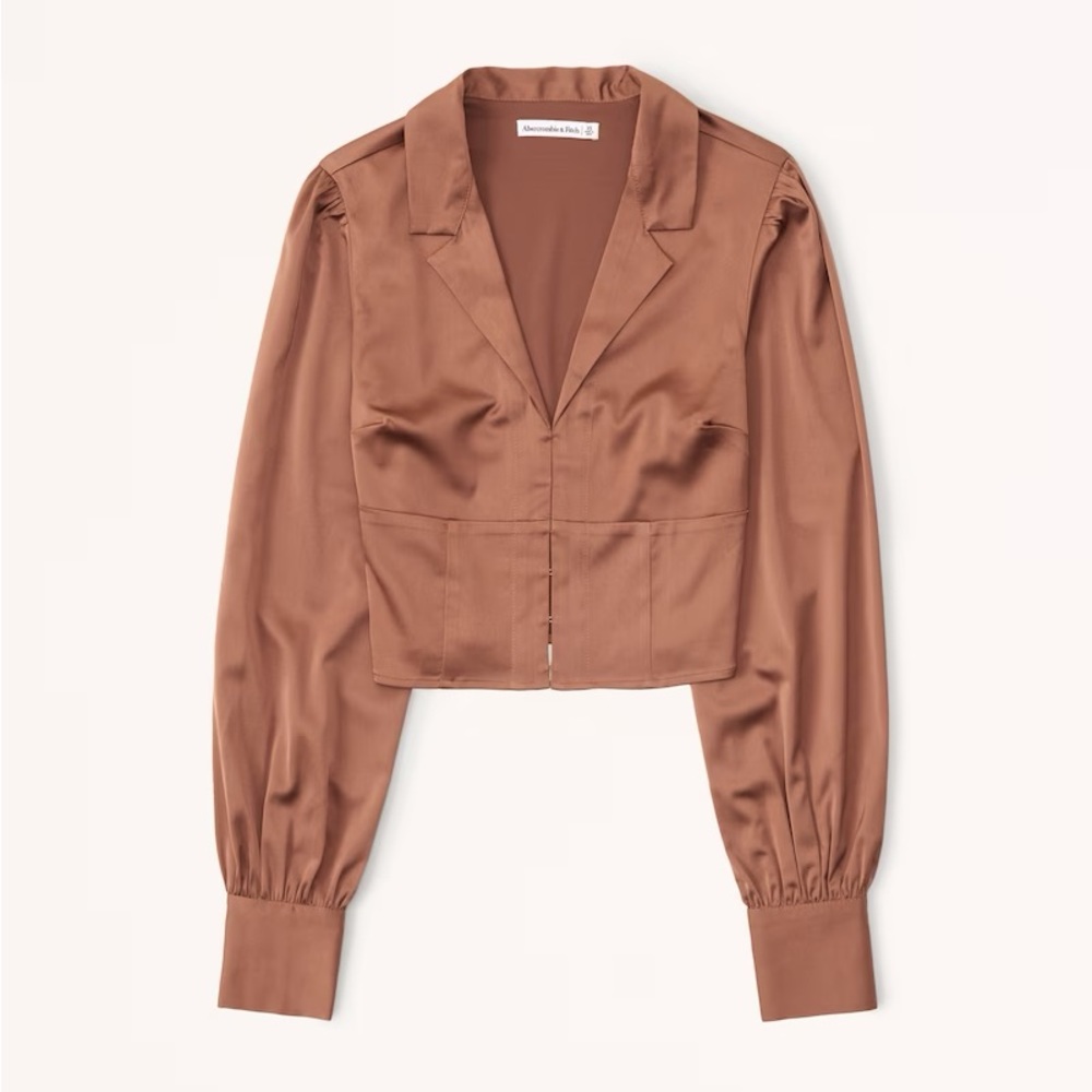 NWT Abercrombie satin top